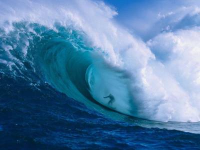 National Geographic,Surfer,Hawaii Photograph by Ron Dahlquist